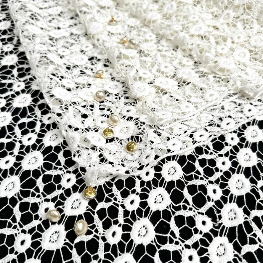 Кружево-макраме, хлопок 100%, шир 125 см