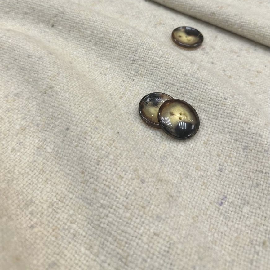 Пальтовая рогожка/молочный