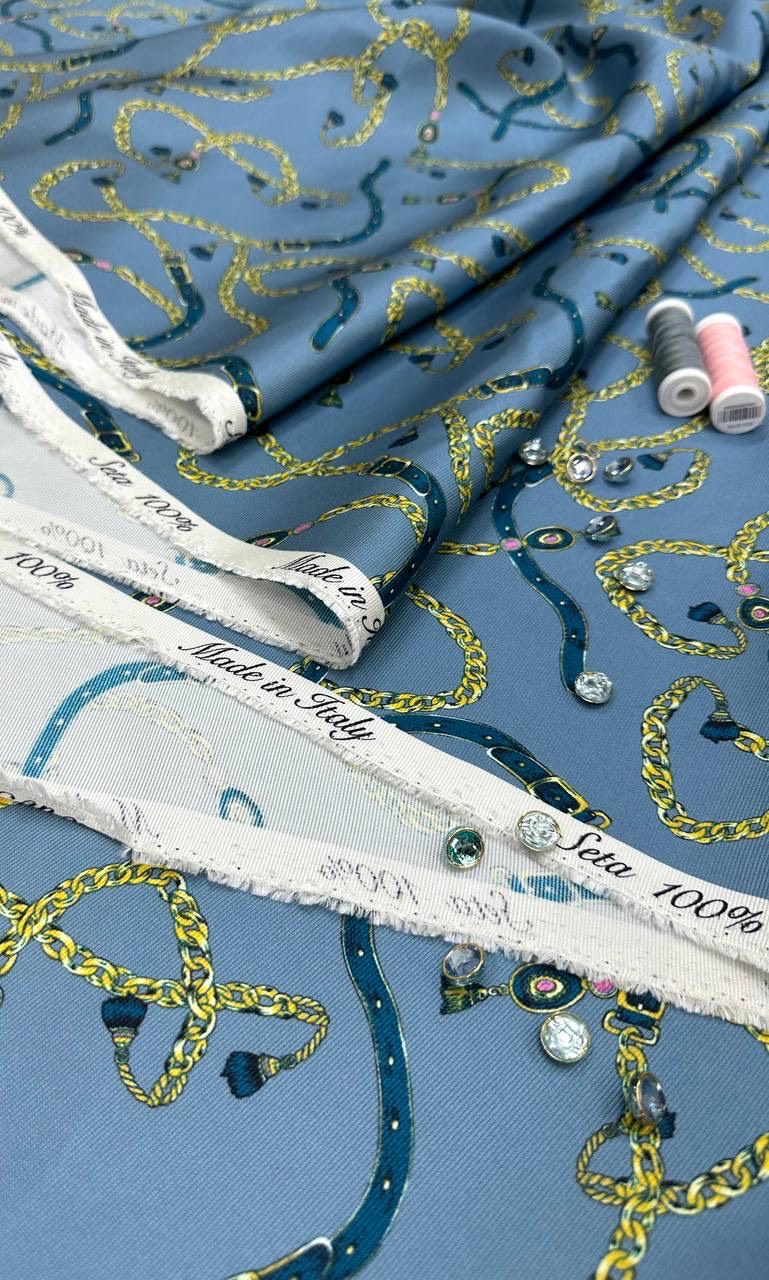 Плательная репсовая, шелк 100%, ширина 138 см