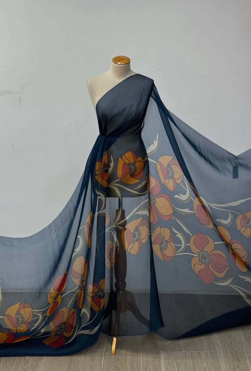 Плательная органза Marni