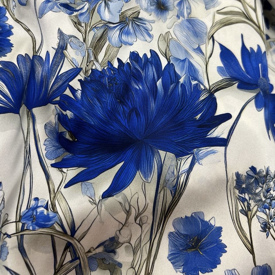 Плательная ткань Blumarinе