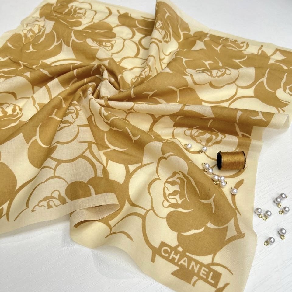 Купон батист платок Шанель 0,6*0,6