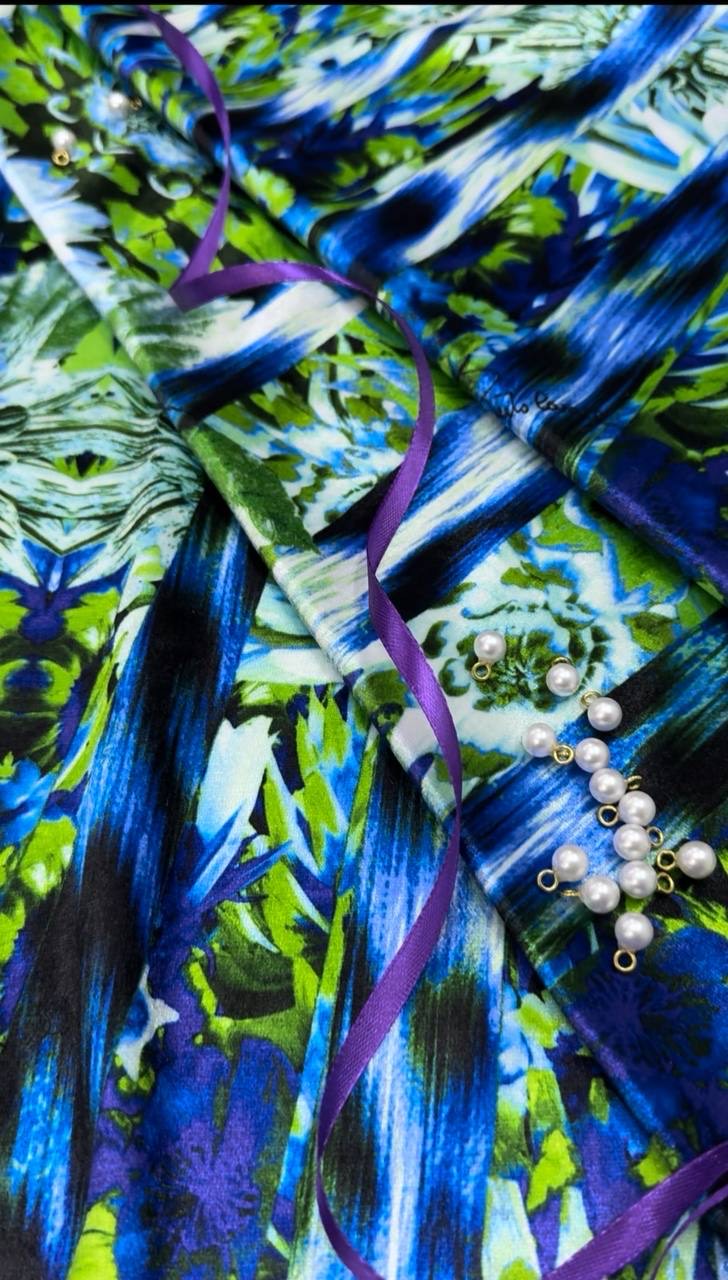 Бархатный трикотаж Roberto Cavalli