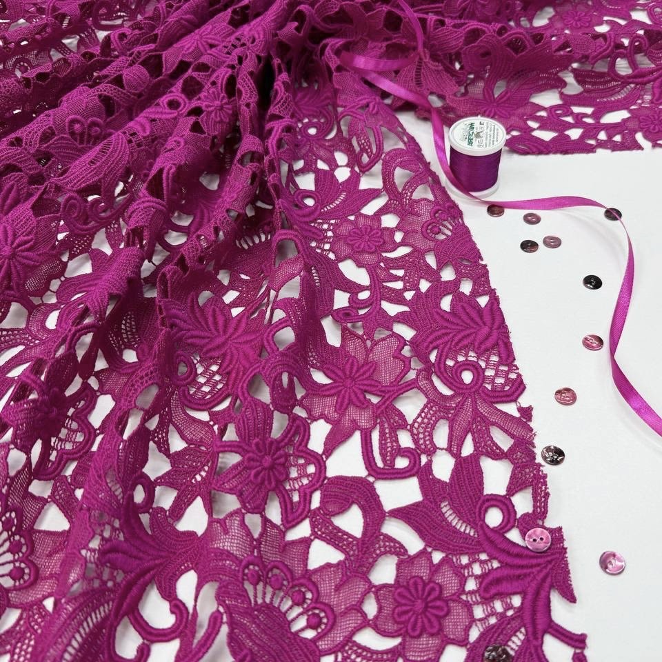 Кружево макраме Valentino, хлопок 100%, ширина 133 см