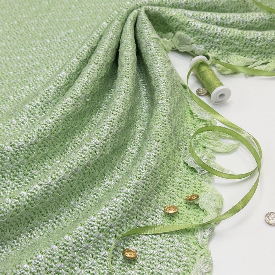 Трикотажное полотно с накатом