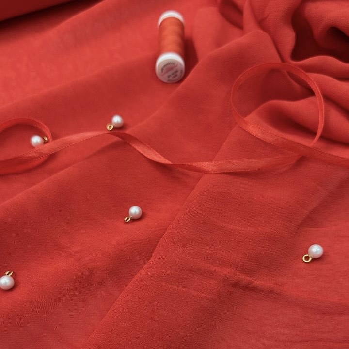 плательная красная ш 125