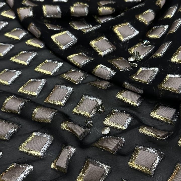 Плательный шифон Etro