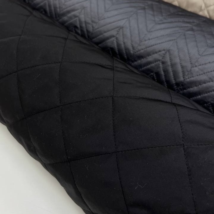 Подкладочный на синтеп/Чёрный