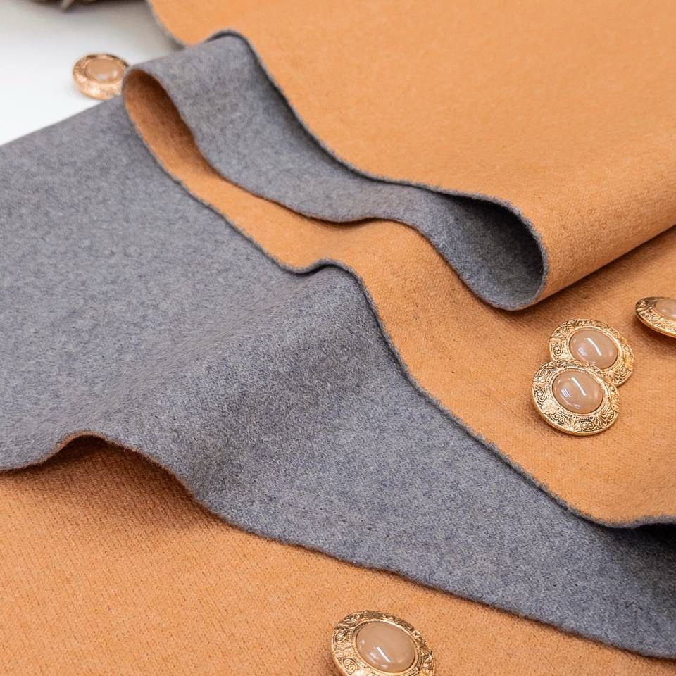 Трикотажное полотно двуслойное Double Face Loro Piana