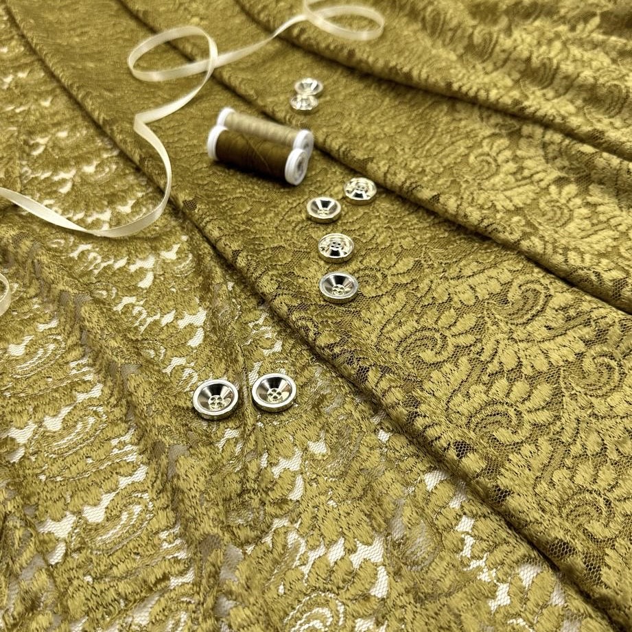 Кружево, шерсть вискоза, шир 145 см