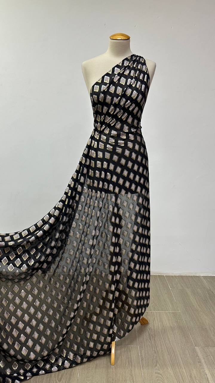 Плательный шифон Etro
