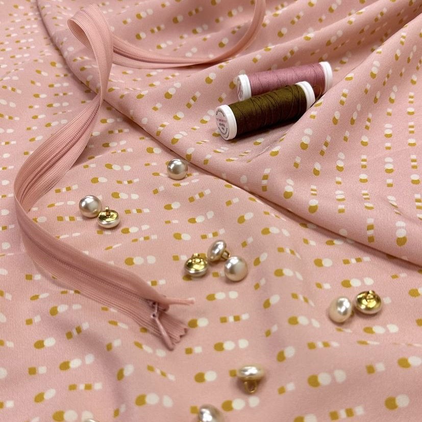Плательный крепдешин Loro Piana